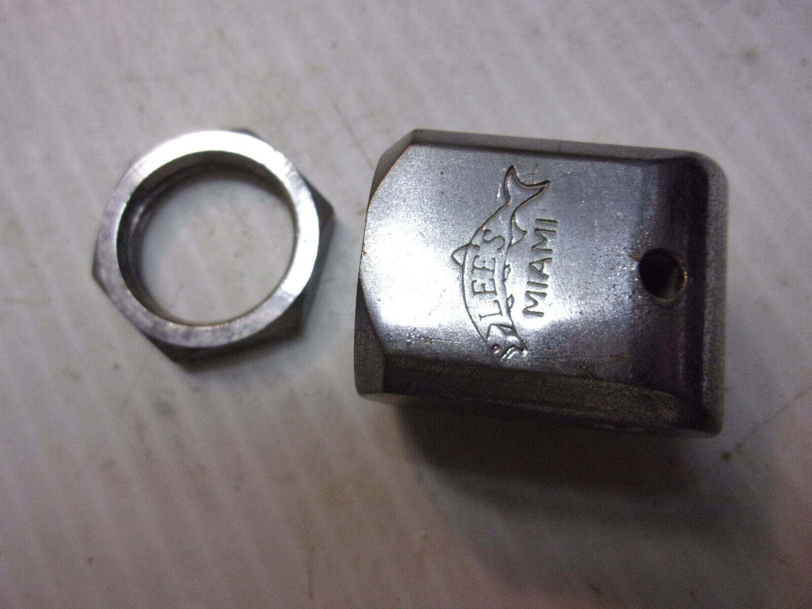 MIAMI LEE MARINE OUTRIGGER  parts bronze nickel - $44.50