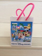 Tokyo Disney Resort Mickey, Minnie, Donald Shopping Bag Music Box. Rare ... - $59.00