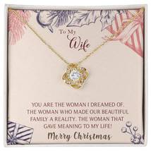 To My Wife Beautiful Necklace. Anniversary or Christmas Gift for Wife. F... - £24.79 GBP+