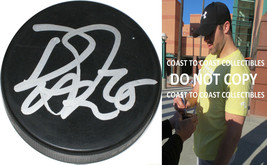 Dustin Penner Kings,Ducks,Oilers,Capitals signed,autographed Hockey Puck... - £50.06 GBP