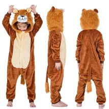 One-Piece Kid&#39;s Sleepwear  Halloween Costume  Animal Pajamas- Lion - $21.99