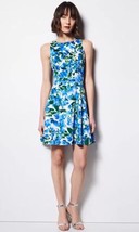 MILLY for DesigNation DRESS Size: 4 (SMALL) New SHIP FREE Floral A-Line ... - £101.34 GBP