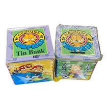 Genuine Garfield Bank Tin By Gift Co Inc 1990s - $14.99