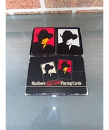 Vintage MARLBORO Cigarettes Playing Cards Marlboro Man Wild West 1990s - £8.52 GBP