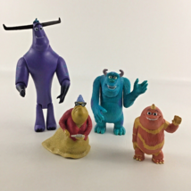 Disney Monsters At Work Collectible Action Figures Tyler Sulley Roz George Lot - £23.31 GBP