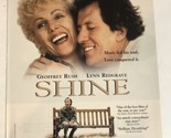 1999 Shine Vintage Print Ad Advertisement Geoffrey Rush pa20 - $6.92