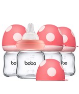 Yohkoh Natural Glass Baby Bottle With Natural Response Nipple,, Pack Of ... - $42.96