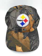 Pittsburgh Steelers Logo/Camo Baseball Cap - Football Team -Pennsylvania - NFL - £16.37 GBP