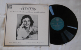 Paula Robison, Flute: Telemann, Six Konzerte for flute and harpsichord-M... - £6.04 GBP