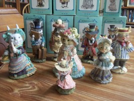 THE VICTORIAN COLLECTION Vintage 1993 Resin Figurines - $59.99