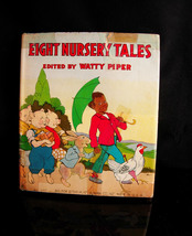 1938 Eight Nursery Tales book - Hardcover New York Platt &amp; Munk - Piper Watty -  - £75.93 GBP