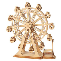 Robotime Classic 3D Wooden Puzzle Kit - Ferris Wheel - £31.85 GBP