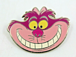 Disney Official Cheshire Cat Face Alice in Wonderland Collectible Pin 2005 - £14.49 GBP