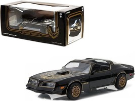 1977 Pontiac Firebird Trans Am T/A Starlite Black with Golden Eagle Hood and St - £35.00 GBP