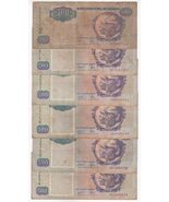 Angola, 500 Kwanzas, (Lot of 6) Banco Nacional De angola Banknotes - $17.40