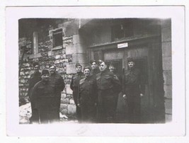 Antique Photo WW2 Era Wandsworth Barracks Soldiers - £3.88 GBP