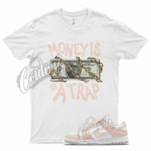 White TRAP T Shirt for N Dunk Low Next Nature Pale Coral Crimson Pink - £20.60 GBP+