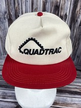 Vintage K-Products Case IH Quadtrac Canvas Snapback Trucker Hat - USA - $19.34