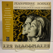 Jean Pierre Rosnay Deux Voix Pour Onze Poemes, DMF 36125, French Import ... - £58.42 GBP