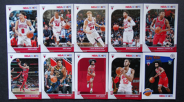 2019-20 Panini NBA Hoops Chicago Bulls Base Team Set 10 Basketball Cards - £11.79 GBP