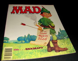 MAD Magazine 307 Dec 1991 ROBIN HOOD Backdraft Alfred E Neuman Flaming Arrow 2 - £11.02 GBP