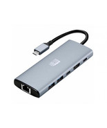 Adesso AUH-4035 6-IN-1 USB-C MULTIPORT DOCKING STATION, SUPPORTS X1 4K H... - $2,350.37 MXN