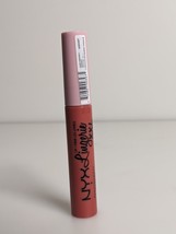 Nyx Professional Makeup Lip Lingerie Xxl Matte Liquid Lipstick - Peach Flirt - £8.68 GBP