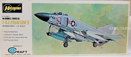 Hasegawa Minicraft McDonnell-Douglas U.S. Navy F-4J Phantom II 1/72 Scal... - $11.75