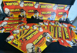 1975 Kojak Gum Trading Cards 18 Empty Boxes Displays Telly Savalas W/Six Cards - £63.67 GBP