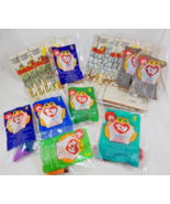 TY 1998 Teenie Beanie Babies McDonalds Happy Meal Toys w/Paper Bags - €13,69 EUR TY 1998 Teenie Beanie Babies McDonalds Happy Meal Toys w/Paper Bags - €13,69 EUR
