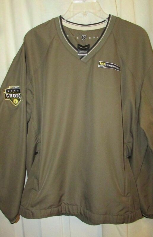 Primary image for Nike Golf HD Supply waterworks Golf Windbreaker Jacket Pullover Large L