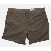 Style &amp; Co Womens Large Brown Clay Depth Bermuda Shorts NWT CR30 - $19.59