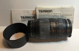 Tamron AF 75-300mm f4-5.6 LD Tele-Macro for MINOLTA MAXXUM &amp; SONY a-MOUNT - £56.01 GBP