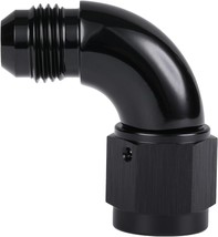 90 Degree 6An Male To 6An Female Swivel Full Flow Fitting Adapter Coupler - $32.99