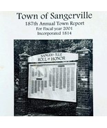 2001 Town Of Sangerville Maine Annual Town Report For Fiscal Year Bookle... - €25,73 EUR