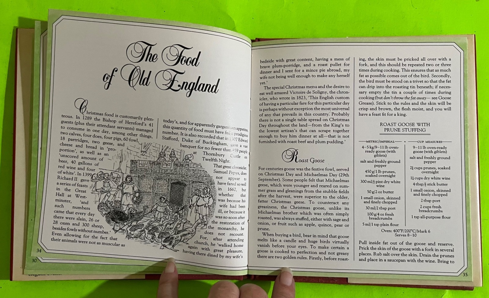 Vtg The London Ritz Book of Christmas: The Art & Pleasures… by Reekie (HCDJ 1989 Item image 7