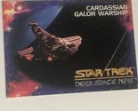 Star Trek Deep Space Nine 1993 Trading Card #69 Cardassian Galor Warship - $1.97