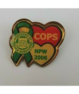 2006 Concerns Of Police Survivors Cops NPW Lapel Hat Pin - $8.80 CAD