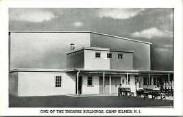 Postcard Camp Kilmer New Jersey NJ One of the Theaters Hament Pub UNP Q15 - £7.08 GBP