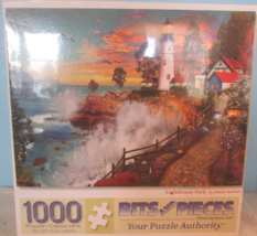 1000 Pc Jigsaw Puzzle LIGHTHOUSE PARK NAUTICAL - $22.50