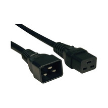 Tripp Lite P036-002 2FT Computer Power Cord Cable C19 To C20 Heavy Duty 20A 12AW - £32.26 GBP