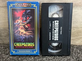 Creepozoids 1987 Cult Video VHS Linnea Quigley Directed by David DeCoteau - $29.02