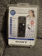 Sony MP3  IC ICD-UX80 Stereo Digital Audio Recorder Music Playback New Sealed - £45.67 GBP