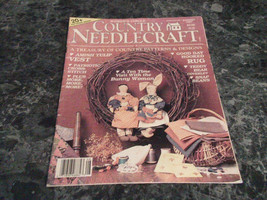 Country Needlecraft Magazine August 1987 Amish Tulip Vest - £2.39 GBP