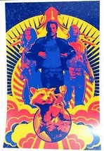 Marvel Japan Guardians Of The Galaxy Vol. 2 16.5in X 11.75in Paper Art Print - £7.88 GBP