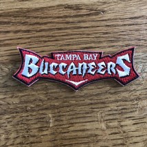 Nfl Tampa Bay Buccaneers Patch IRON-ON Name Logo 3.5&quot; Sew On Embroidered New! - £2.76 GBP