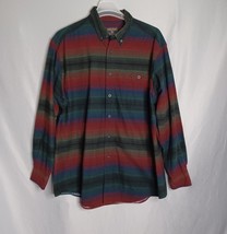 Woolrich Flannel Shirt Mens XXL Multicolor Long Sleeve Button Down Outdo... - £17.60 GBP