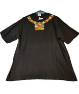Vintage Guatemalan Shirt Size XL 90s Tunic Mayan Traditional Hand Woven ... - €41,87 EUR