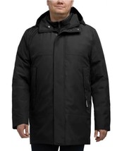 Hunter Mens&#39; Jacket Black 3-in-1 Pockets Detachable Hood Stand Collar - $144.99