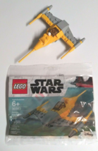 Lego Star Wars 30383 Naboo Starfighter Mini 2019 48 Pc Age 6+ NEW (Qty 5) - $24.99